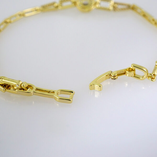 Woman Bracelets/ Pulseras Dama/  Zircon Stone/ 14K Real Color// B504