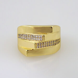 Women Ring/ Anillos Damas/   14K Real Color/  Zircon Stone// R259