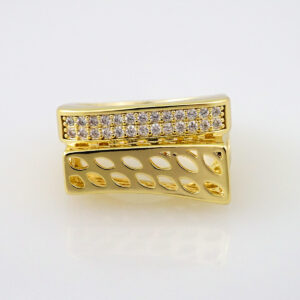 Women Ring/ Anillos Damas/    14K Real Color/   Zircon Stone// R263