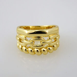 Women Ring/ Anillos Damas/    14K Real Color/   Zircon Stone// R265