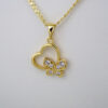 Cadenas & Colgantes & Earrings/ Rings/ Chain /Pendants / 14K Real Color/ Zircon Stone/ Set de Niña// SET508 - Image 3