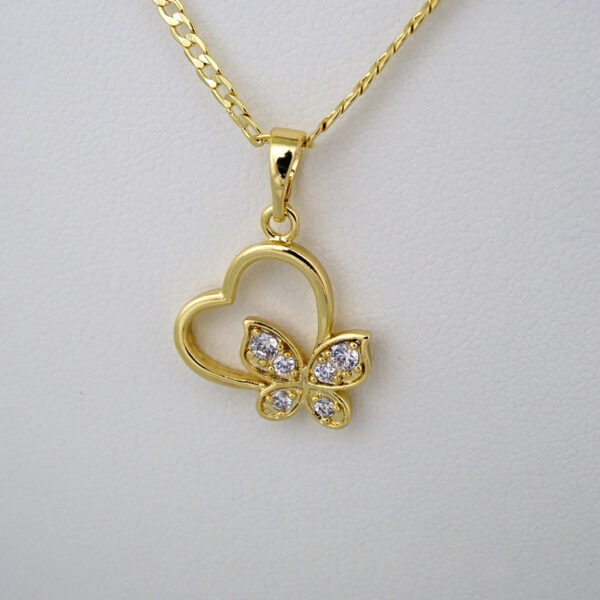 Cadenas & Colgantes & Earrings/ Rings/ Chain /Pendants / 14K Real Color/ Zircon Stone/ Set de Niña// SET508