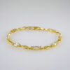 Women Bracelets/ Pulseras Dama/  Zircon Stone/ 14K Real Color// B516