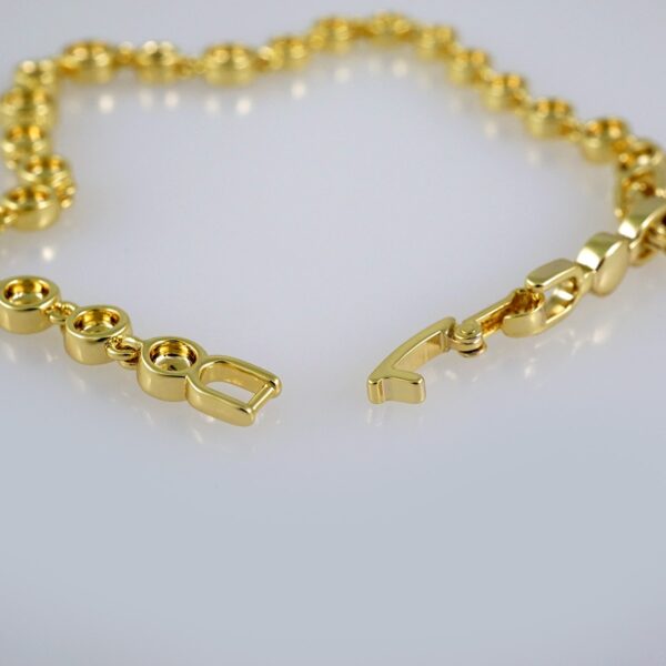 Women Bracelets/ Pulseras Dama/  Zircon Stone/ 14K Real Color// B521