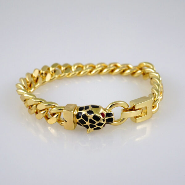 Women Bracelets/ Pulseras Dama/  Zircon Stone/ 14K Real Color// B524 - Image 2