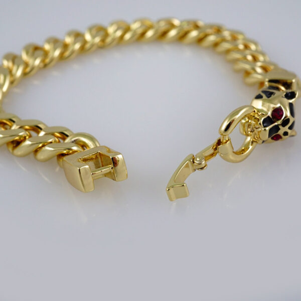 Women Bracelets/ Pulseras Dama/  Zircon Stone/ 14K Real Color// B524 - Image 3