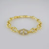 Women Bracelets/ Pulseras Dama/  Zircon Stone/ 14K Real Color// B535 - Image 2