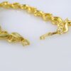Women Bracelets/ Pulseras Dama/  Plain/ 14K Real Color// B544 - Image 3