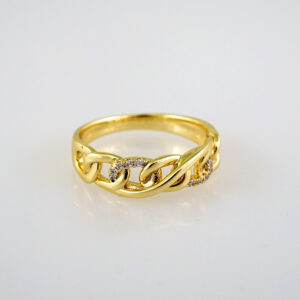 Women Ring/ Anillos Damas/  14K Real Color/ Zircon Stone// R274