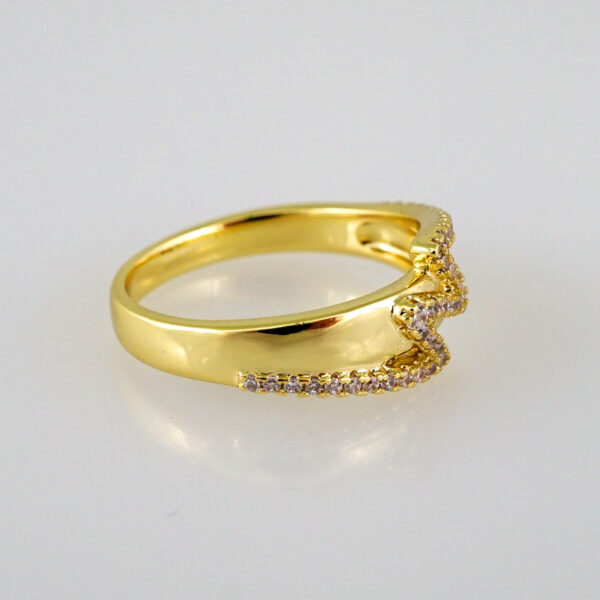 Women Ring/ Anillos Damas/  14K Real Color/  Zircon Stone// R278