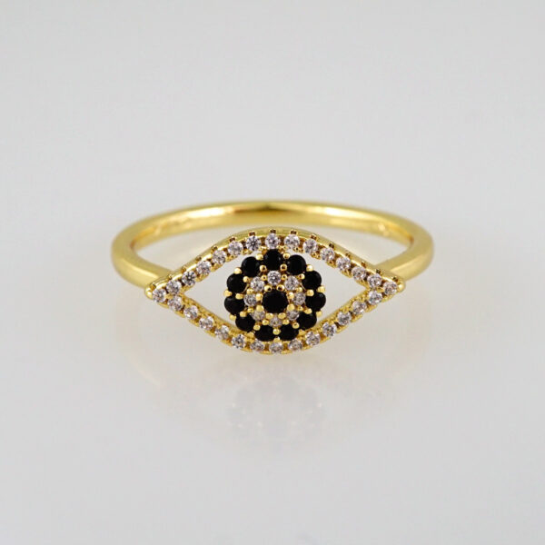 Women Ring/ Anillos Damas/  14K Real Color/  Zircon Stone// R280