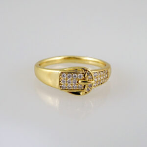 Women Ring/ Anillos Damas/  14K Real Color/ Zircon Stone// R282