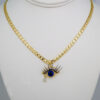 Cadenas & Colgantes/ Chain W/Pendants /14K Real Color/Zircon Stone/ 4mm // SET530
