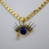 Cadenas & Colgantes/ Chain W/Pendants /14K Real Color/Zircon Stone/ 4mm // SET530 - Image 2