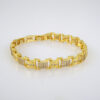 Women Bracelets/ Pulseras Dama/  Zircon Stone/ 14K Real Color// B554