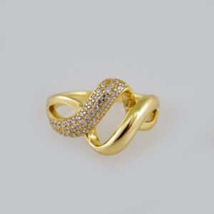 Women Ring/ Anillos Damas/  14K Real Color/  Zircon Stone// R285