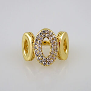 Women Ring/ Anillos Damas/  14K Real Color/  Zircon Stone// R294