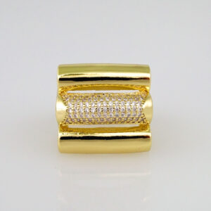 Women Ring/ Anillos Damas/  14K Real Color/  Zircon Stone// R296