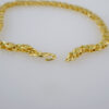 Women Bracelets/ Pulseras Dama/  Plain/  14K Real Color// B575 - Image 3