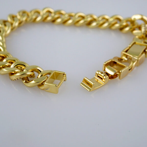 Women Bracelets/ Pulseras Dama/  Zircon Stone/  14K Real Color// B577