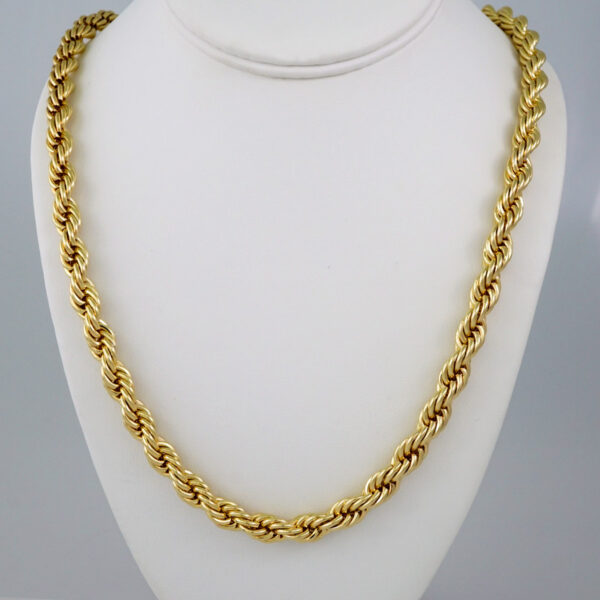Chains/ Cadenas/ 14K Real Color/ Plain/ 10mm/ Torcida// NT0015