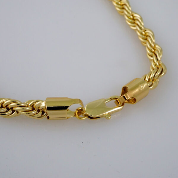Chains/ Cadenas/ 14K Real Color/ Plain/ 10mm/ Torcida// NT0015 - Image 3