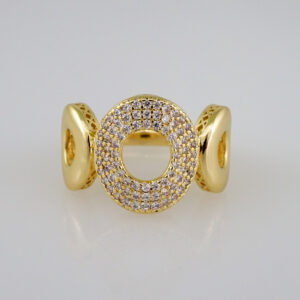 Women Ring/ Anillos Damas/  14K Real Color/  Zircon Stone// R328