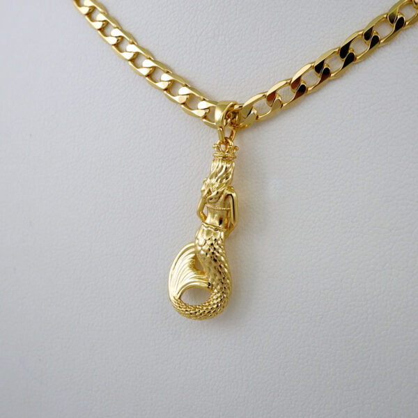 Cadenas & Colgantes/ Chain W/Pendants /14K Real Color/Zircon Stone/ 4mmx45cm// SET611 - Image 2