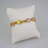 Women Bracelets/ Pulseras Dama/  Zircon Stone/  14K Real Color// B625