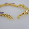 Women Bracelets/ Pulseras Dama/  Zircon Stone/  14K Real Color// B625 - Image 3