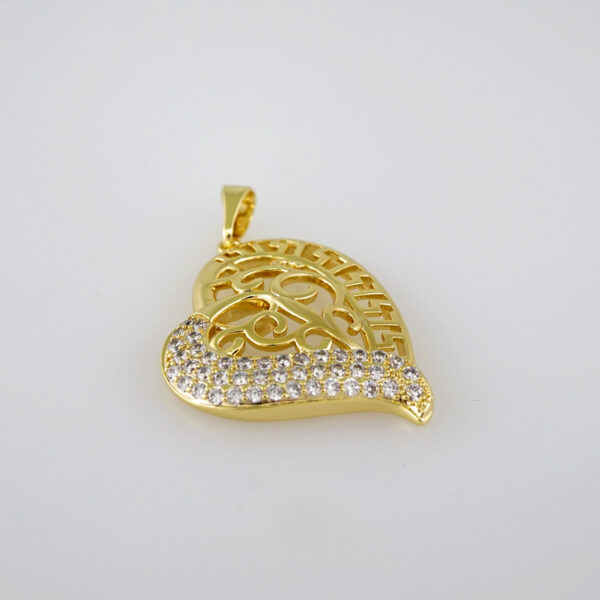 Pendants / Colgantes/  Zircon Stone/  14K Real Color// PEN88
