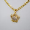 Cadenas & Colgantes/ Chain /Pendants /14K Real Color/Zircon Stone/ 4mm// SET660 - Image 2