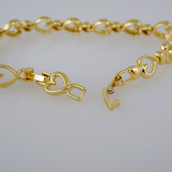 Women Bracelets/ Pulseras Dama/ Zircon Stone/14K Real Color// B646