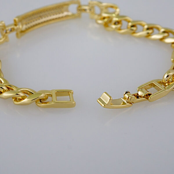 Women Bracelets/ Pulseras Dama/  Zircon Stone/  14K Real Color// B647