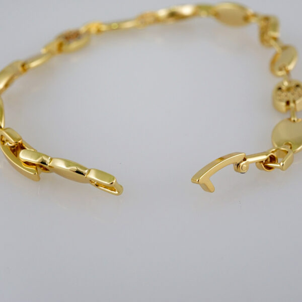 Women Bracelets/ Pulseras Dama/  Zircon Stone/  14K Real Color// B648