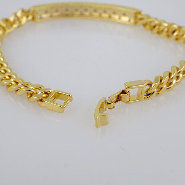 Women Bracelets/ Pulseras Dama/  Zircon Stone/  14K Real Color// B661
