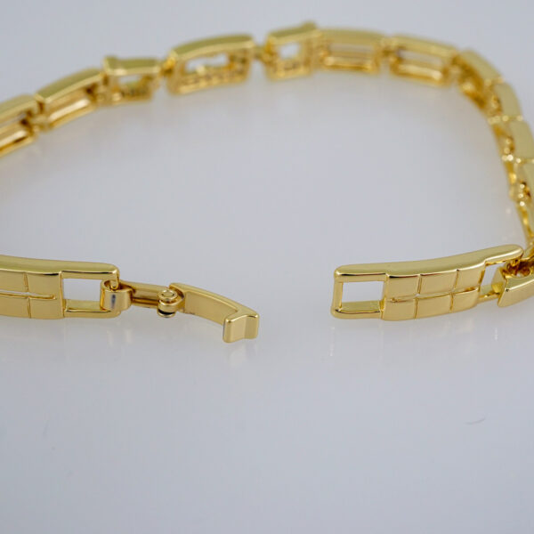 Women Bracelets/ Pulseras Dama/  Zircon Stone/  14K Real Color// B666