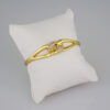 Bangles Women/ Pulsos Dama/  Zircon Stone/  14K Real Color// P275