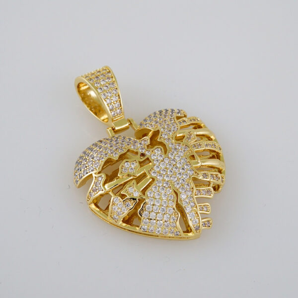 Pendants / Colgantes/  Zircon Stone/  14K Real Color// PEN100