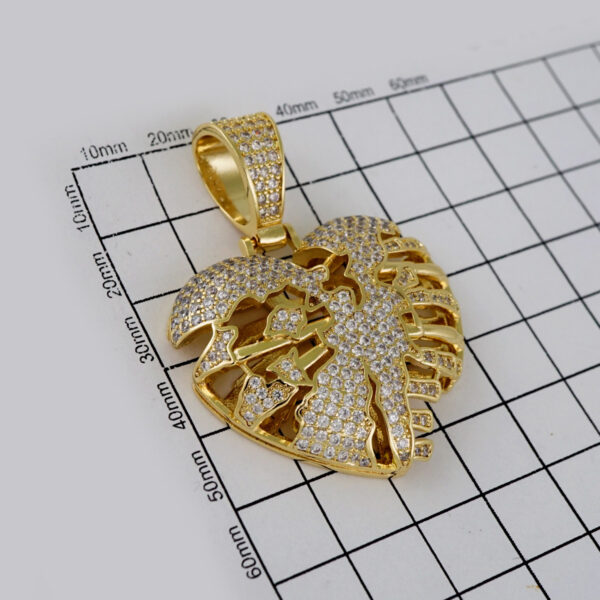 Pendants / Colgantes/  Zircon Stone/  14K Real Color// PEN100 - Image 2
