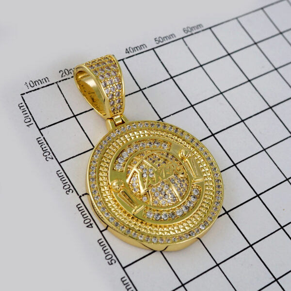 Pendants / Colgantes/  Zircon Stone/  14K Real Color// PEN101 - Image 2