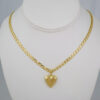 Cadenas & Colgantes/ Chain W/Pendants /14K Real Color/Plain/ 4mm// SET679