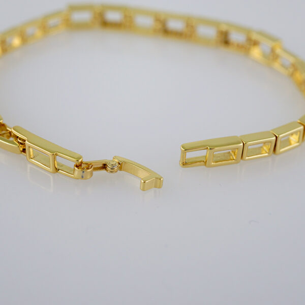 Women Bracelets/ Pulseras Dama/ Zircon Stone/14K Real Color// B689