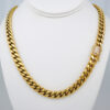 Chains/ Cadenas/ Zircon Stone/ 14K Real Color/ Cierre Original/  10mmx60cm// SET713