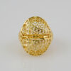 Women Ring/ Anillos Damas/  14K Real Color/  Plain// R389