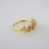 Women Ring/ Anillos Damas/  14K Real Color/  Zircon Stone// R404