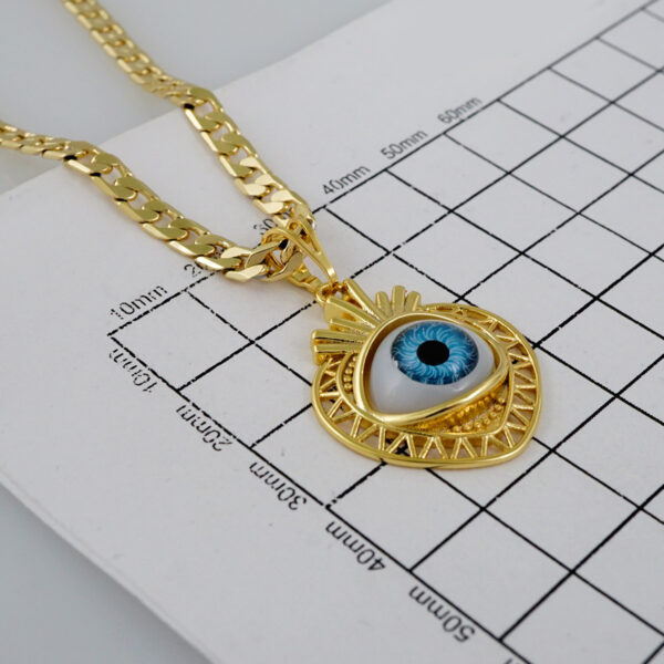 Cadenas & Colgantes/ Chain W/Pendants /  14K Real Color/  Zircon Stone/  5mm// SET798 - Image 3