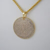 Cadenas & Colgantes/ Chain W/Pendants /  14K Real Color/  Zircon Stone/  4mmx45cm// SET804 - Image 2