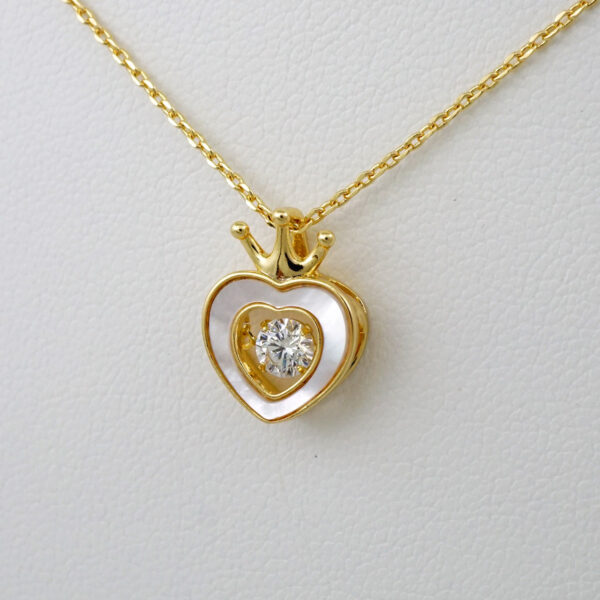 Cadenas & Colgantes/ Chain W/Pendants /  14K Real Color/  Zircon Stone/  2mmx50cm// SET814 - Image 2