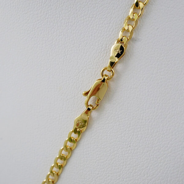 Cadenas & Colgantes/ Chain W/Pendants /  14K Real Color/  Zircon Stone/  3mm x45cm// SET822 - Image 3